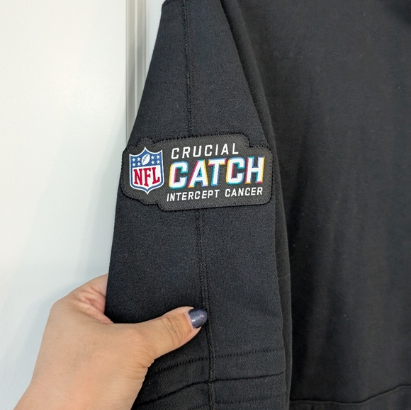 Nike x NFL, Mens Size Large, LA Rams‎ 2023 Crucial Catch Club Hoodie, Black - Picture 2 of 6